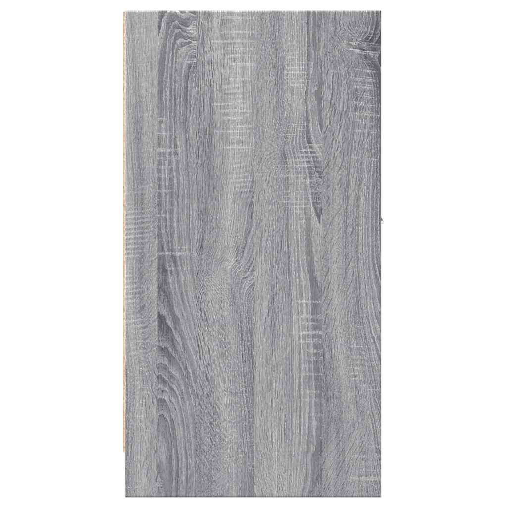Armoire apothicaire sonoma gris 40x41x77,5 cm bois d'ingénierie