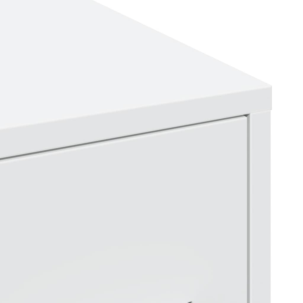Armoire de salle de bain étroite avec roulettes blanc