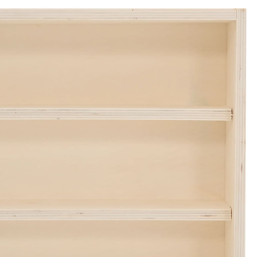 Vitrine de collection en bois avec portes 100x8,5x37 cm - XIOS