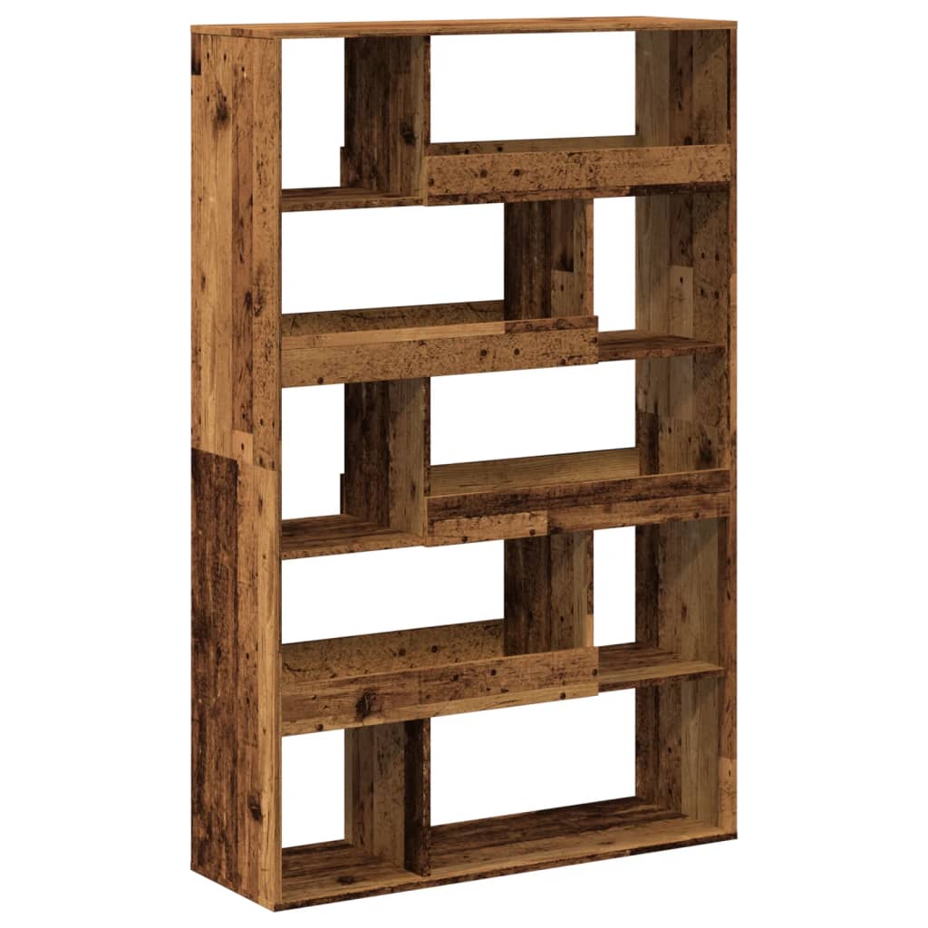 Bibliothèque vieux bois 100x33x156,5 cm bois d'ingénierie - XIOS