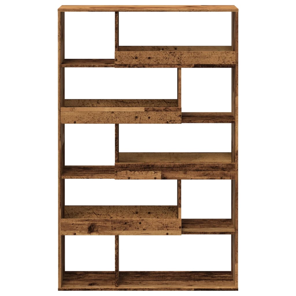 Bibliothèque vieux bois 100x33x156,5 cm bois d'ingénierie - XIOS