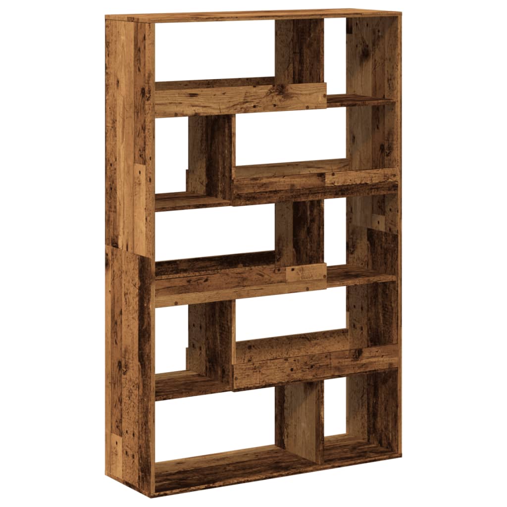 Bibliothèque vieux bois 100x33x156,5 cm bois d'ingénierie - XIOS