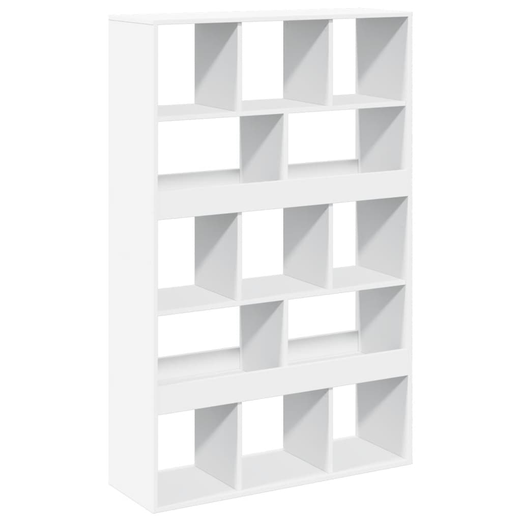 Bibliothèque blanc 100x33x156,5 cm bois d'ingénierie - XIOS