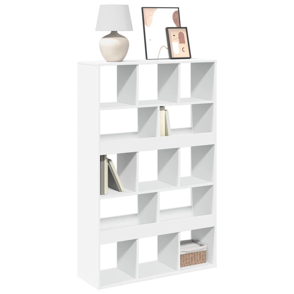Bibliothèque blanc 100x33x156,5 cm bois d'ingénierie - XIOS