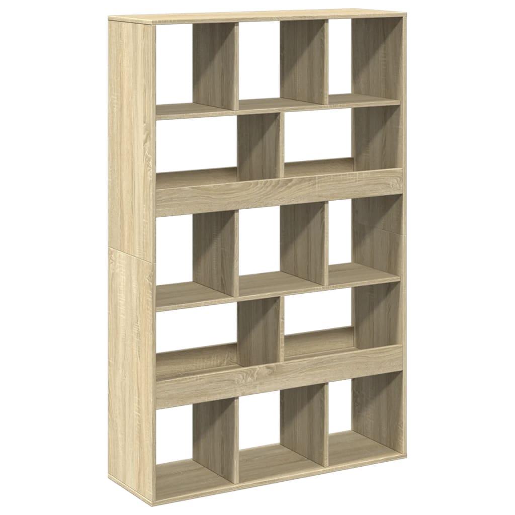 Bibliothèque chêne sonoma 100x33x156,5 cm bois d'ingénierie - XIOS