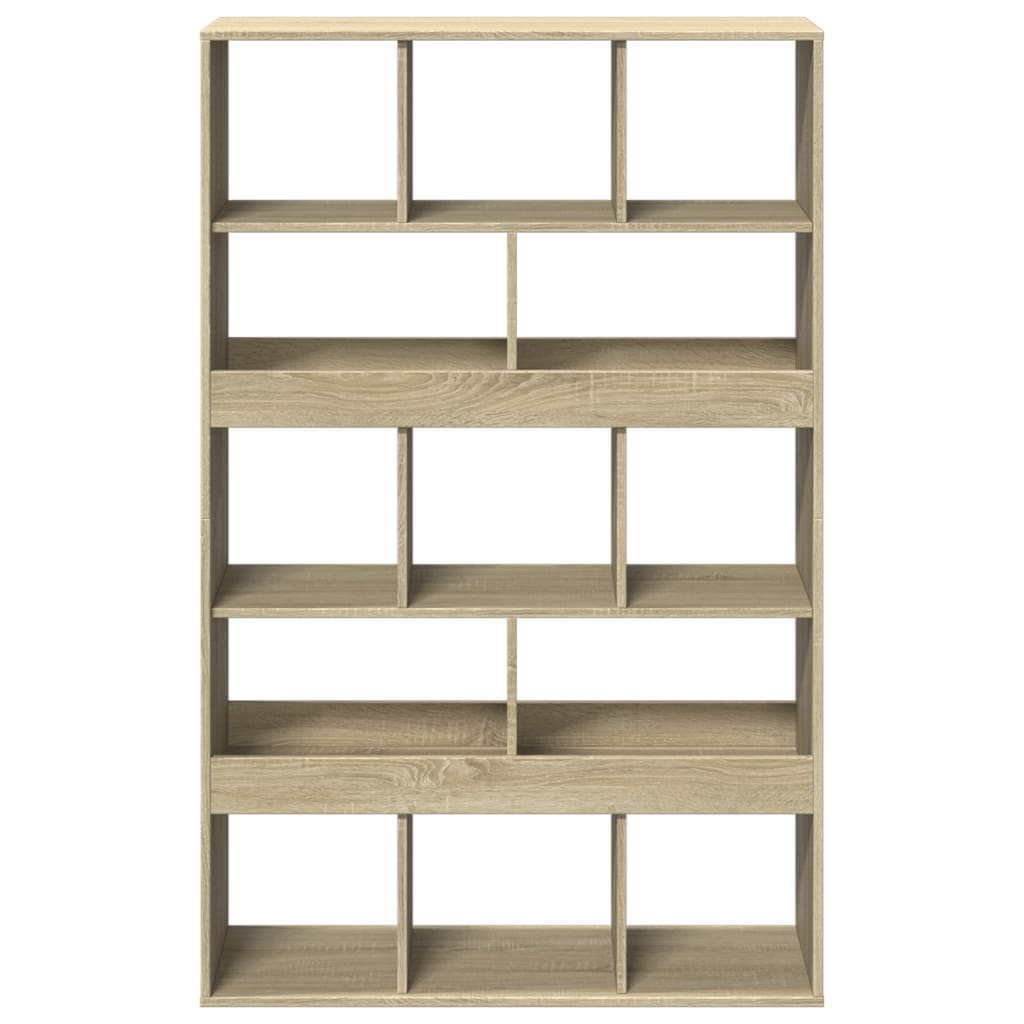 Bibliothèque chêne sonoma 100x33x156,5 cm bois d'ingénierie - XIOS