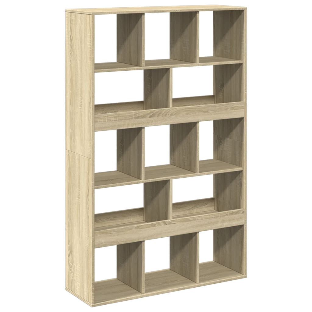 Bibliothèque chêne sonoma 100x33x156,5 cm bois d'ingénierie - XIOS