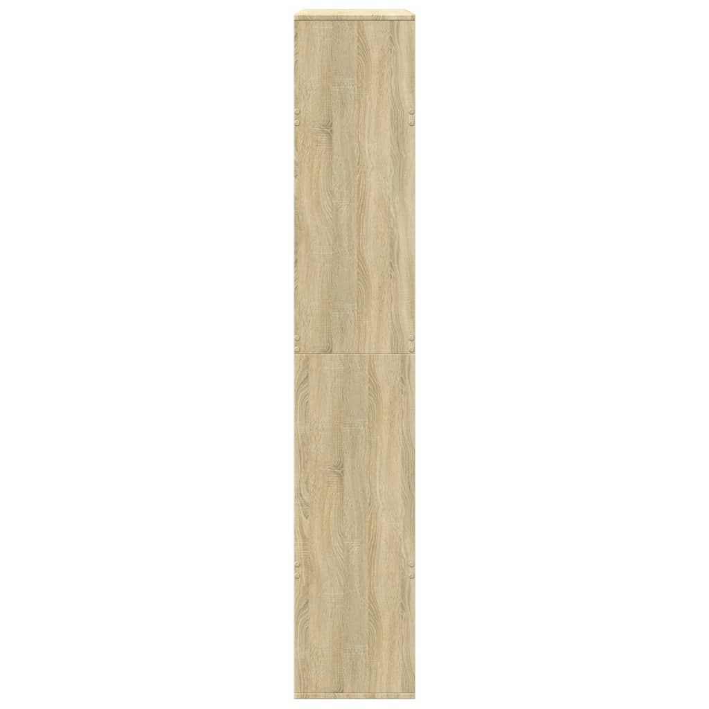 Bibliothèque chêne sonoma 100x33x187,5 cm bois d'ingénierie - XIOS