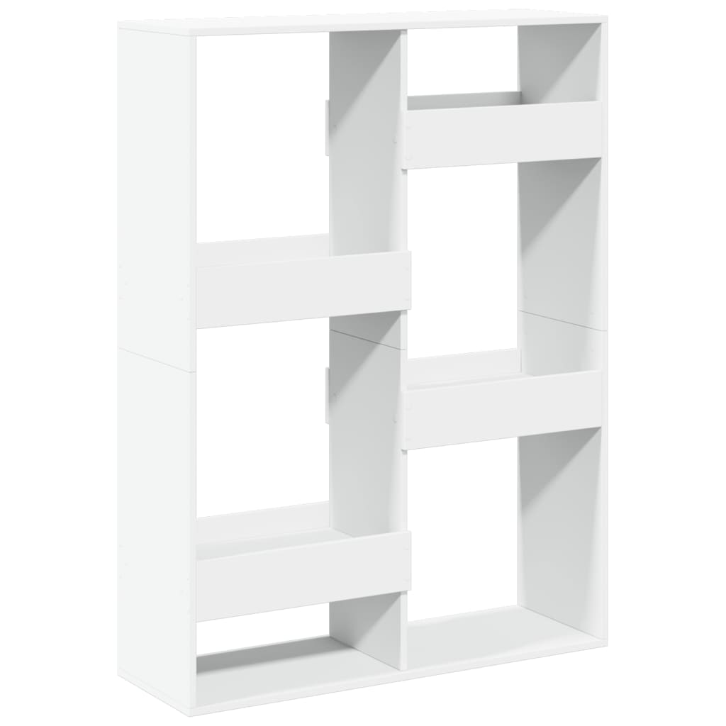 Bibliothèque blanc 100x33x135 cm bois d'ingénierie - XIOS