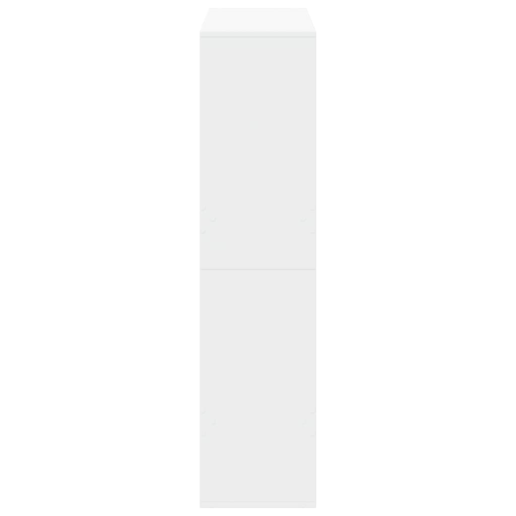 Bibliothèque blanc 100x33x135 cm bois d'ingénierie - XIOS
