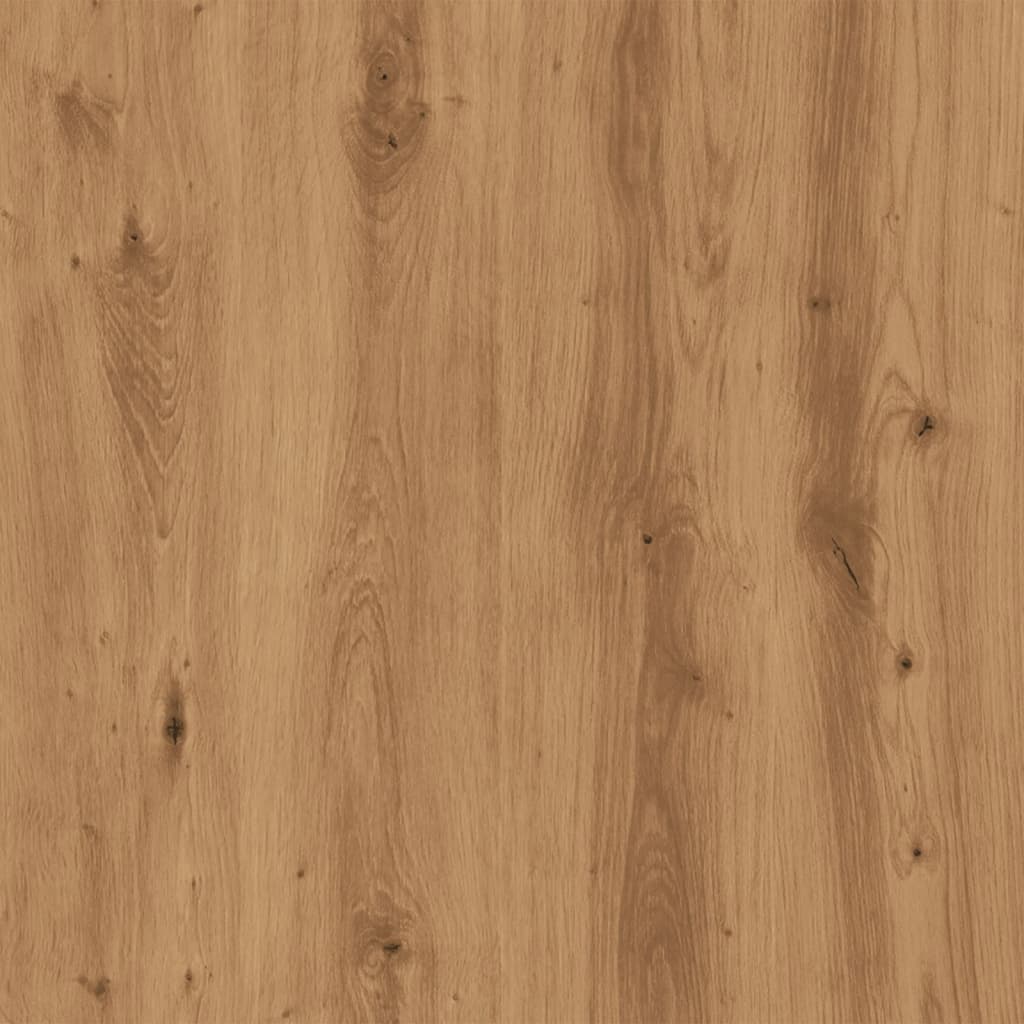 Bibliothèque chêne artisanal 100x33x135 cm bois d'ingénierie - XIOS