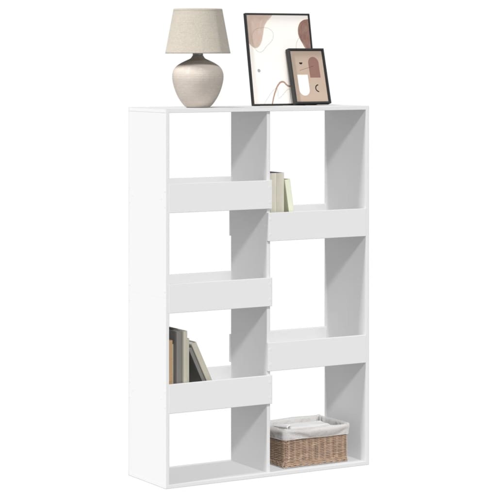 Bibliothèque blanc 100x33x155,5 cm bois d'ingénierie - XIOS