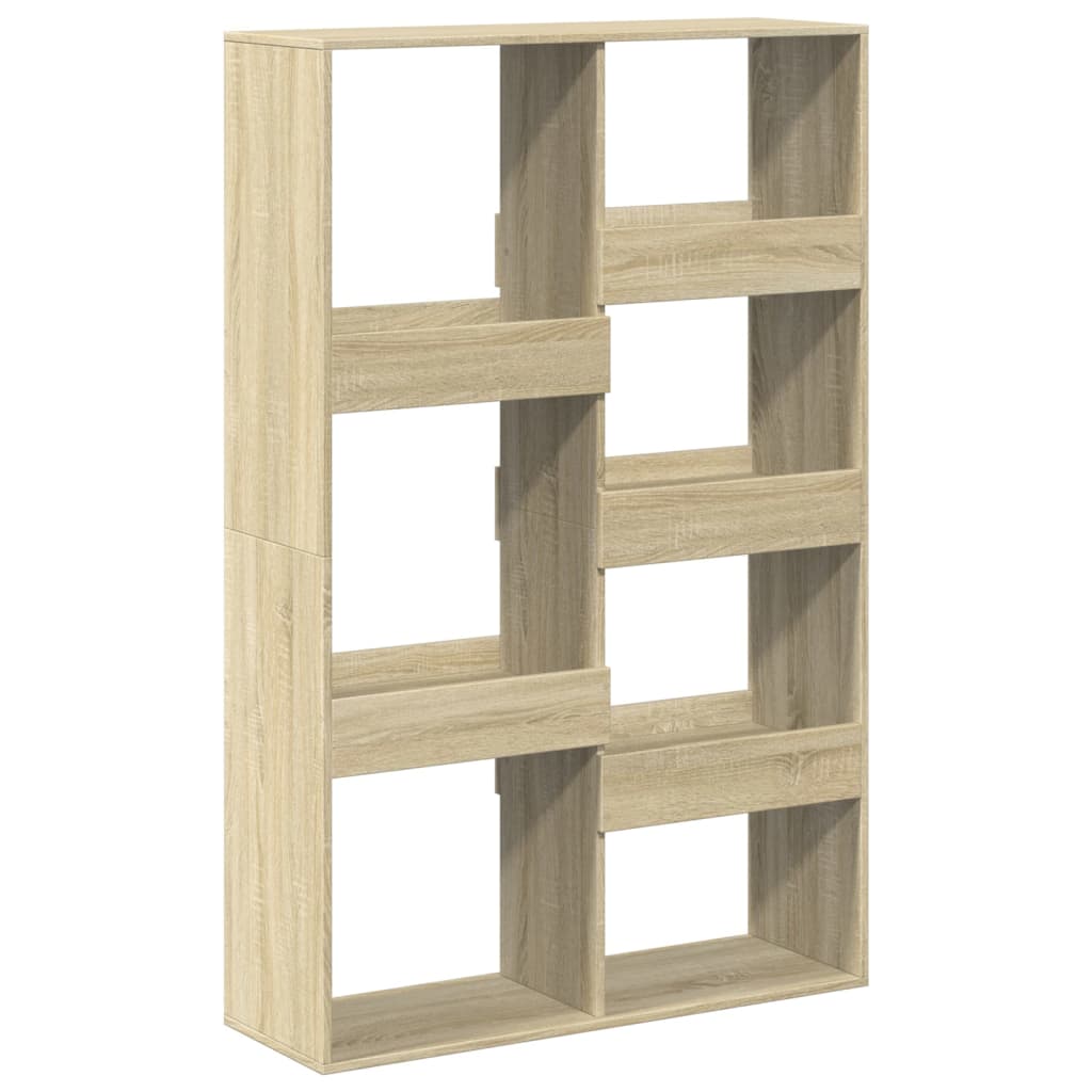 Bibliothèque chêne sonoma 100x33x155,5 cm bois d'ingénierie - XIOS
