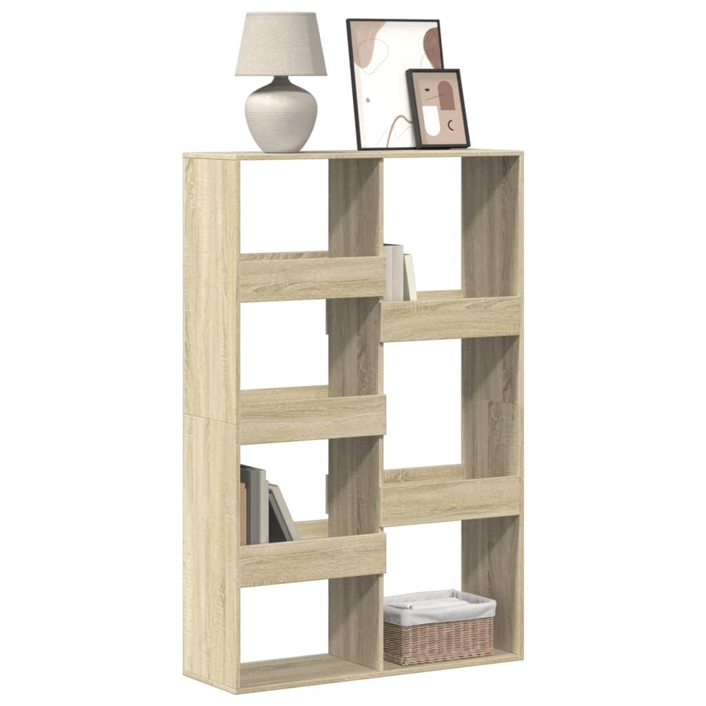 Bibliothèque chêne sonoma 100x33x155,5 cm bois d'ingénierie - XIOS