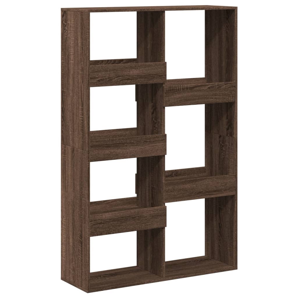 Bibliothèque chêne marron 100x33x155,5 cm bois d'ingénierie - XIOS