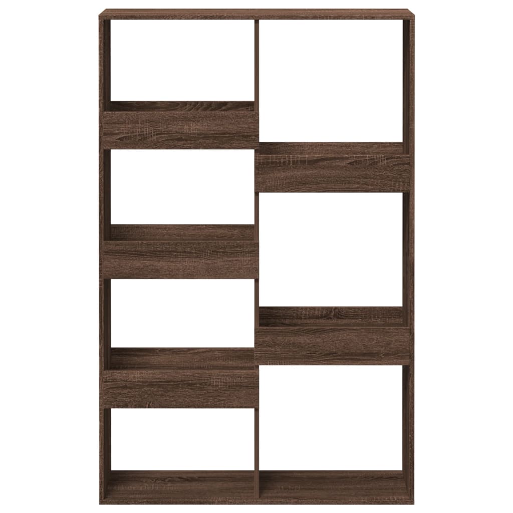 Bibliothèque chêne marron 100x33x155,5 cm bois d'ingénierie - XIOS