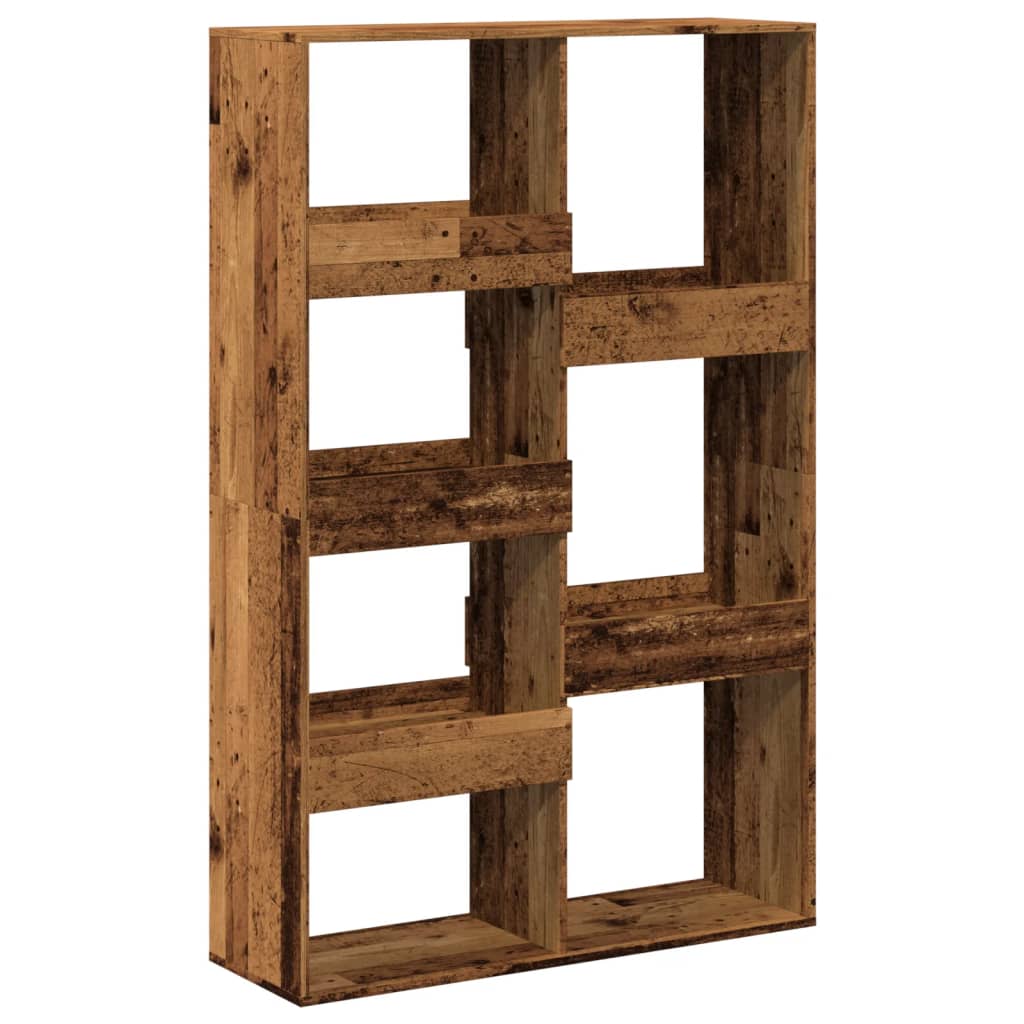 Bibliothèque vieux bois 100x33x155,5 cm bois d'ingénierie - XIOS