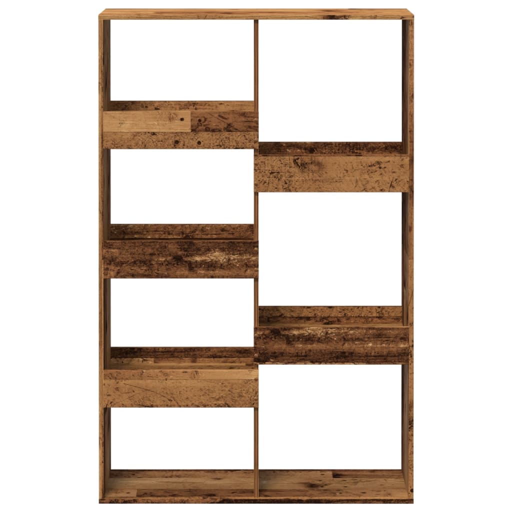 Bibliothèque vieux bois 100x33x155,5 cm bois d'ingénierie - XIOS