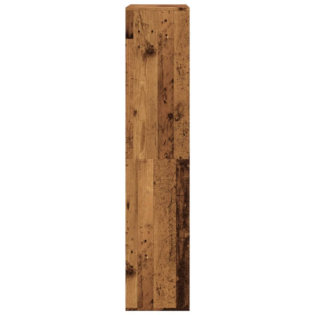Bibliothèque vieux bois 100x33x155,5 cm bois d'ingénierie - XIOS