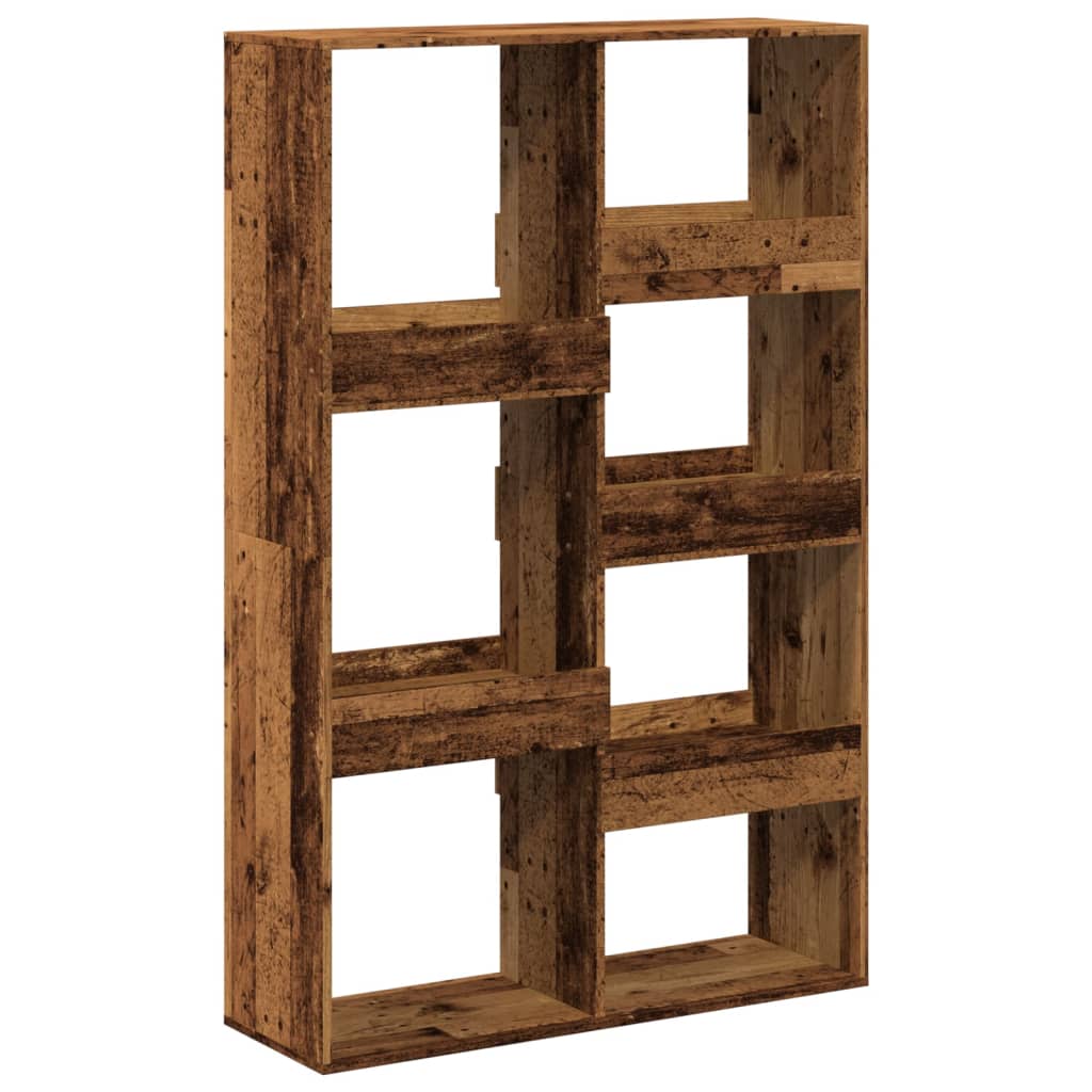 Bibliothèque vieux bois 100x33x155,5 cm bois d'ingénierie - XIOS