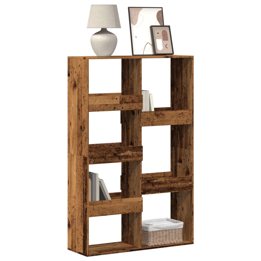 Bibliothèque vieux bois 100x33x155,5 cm bois d'ingénierie - XIOS