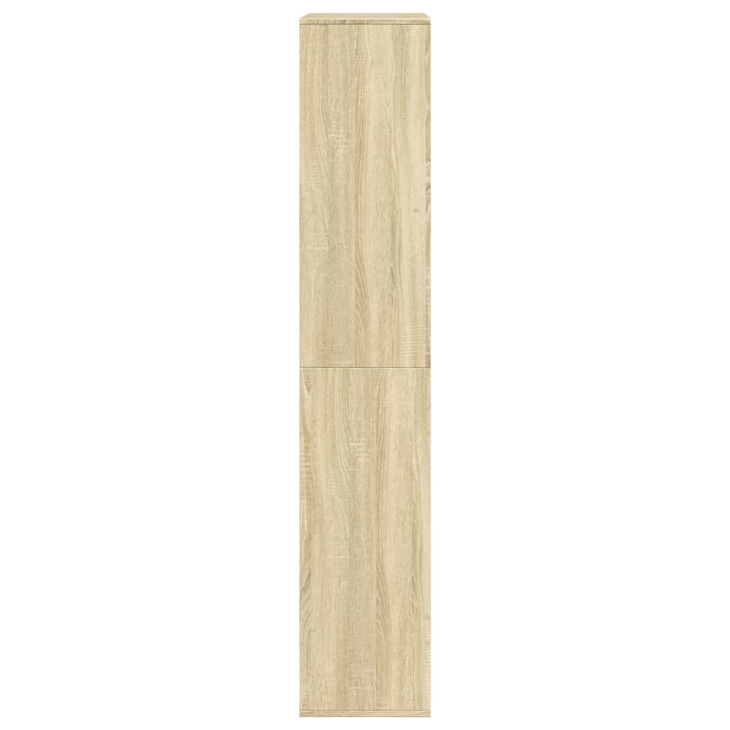 Bibliothèque chêne sonoma 100x33x175 cm bois d'ingénierie - XIOS