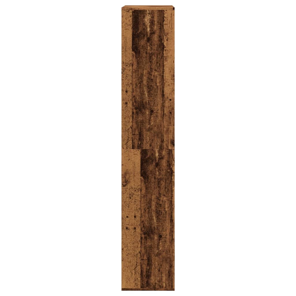 Bibliothèque vieux bois 100x33x175 cm bois d'ingénierie - XIOS