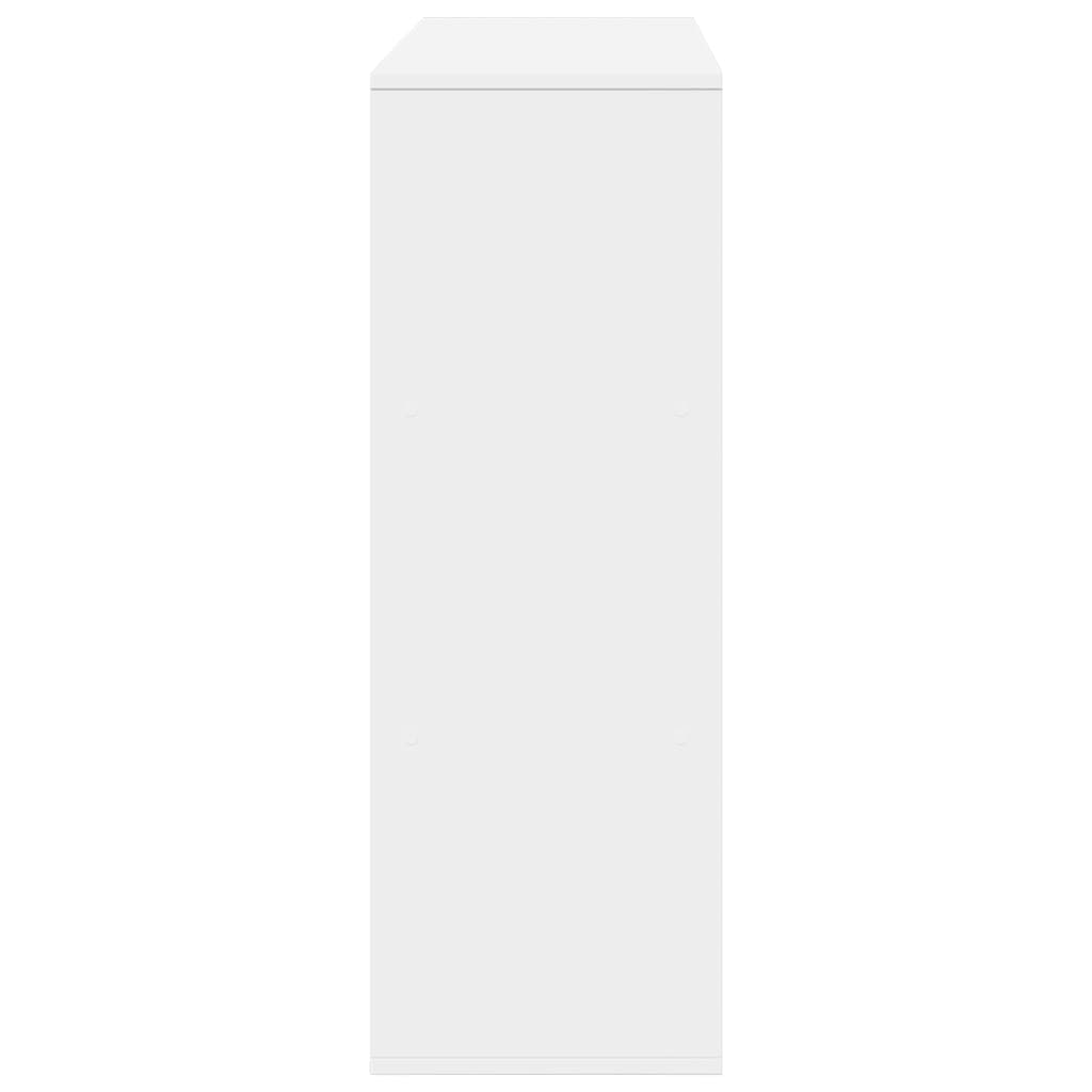 Cloison de séparation blanc 100x33x94,5 cm bois d'ingénierie - XIOS