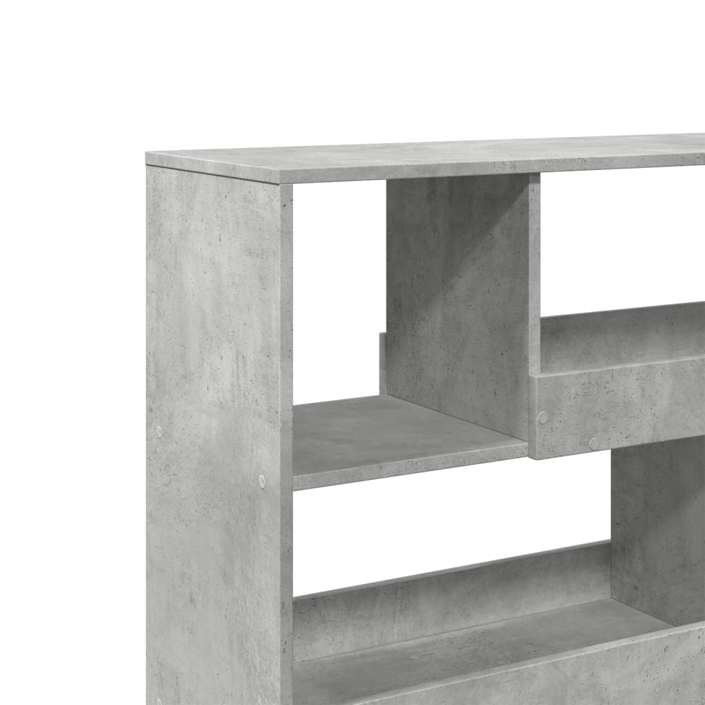 Cloison de séparation gris béton bois d'ingénierie - XIOS