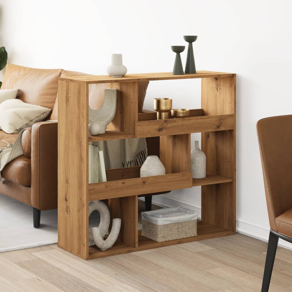 Cloison de séparation chêne artisanal bois d'ingénierie - XIOS
