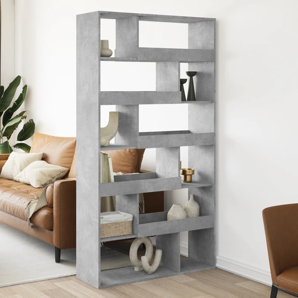 Cloison de séparation gris béton bois d'ingénierie - XIOS