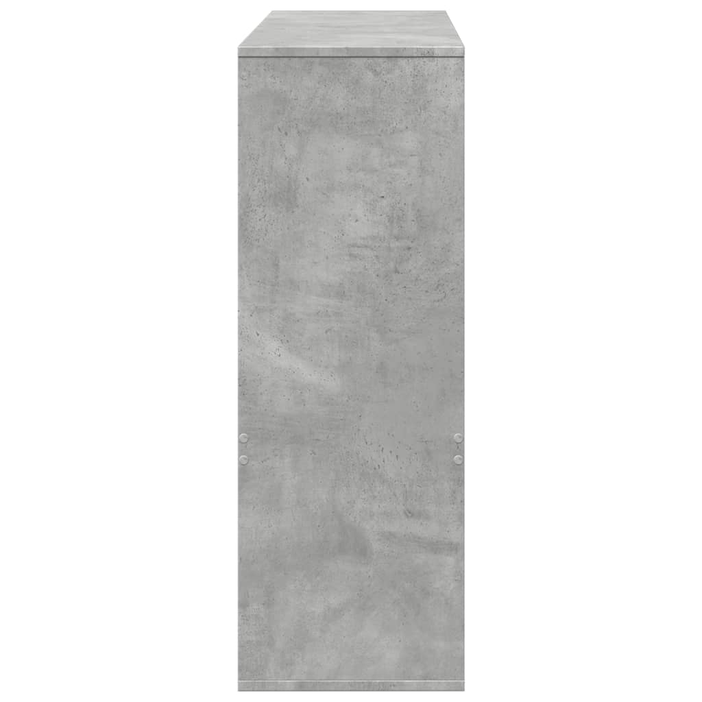 Cloison de séparation gris béton bois d'ingénierie - XIOS