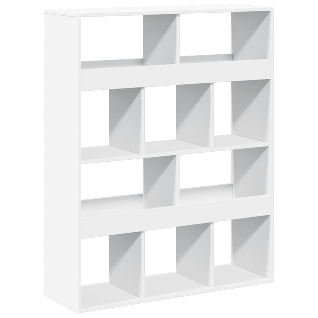 Cloison de séparation blanc 100x33x125,5 cm bois d'ingénierie - XIOS
