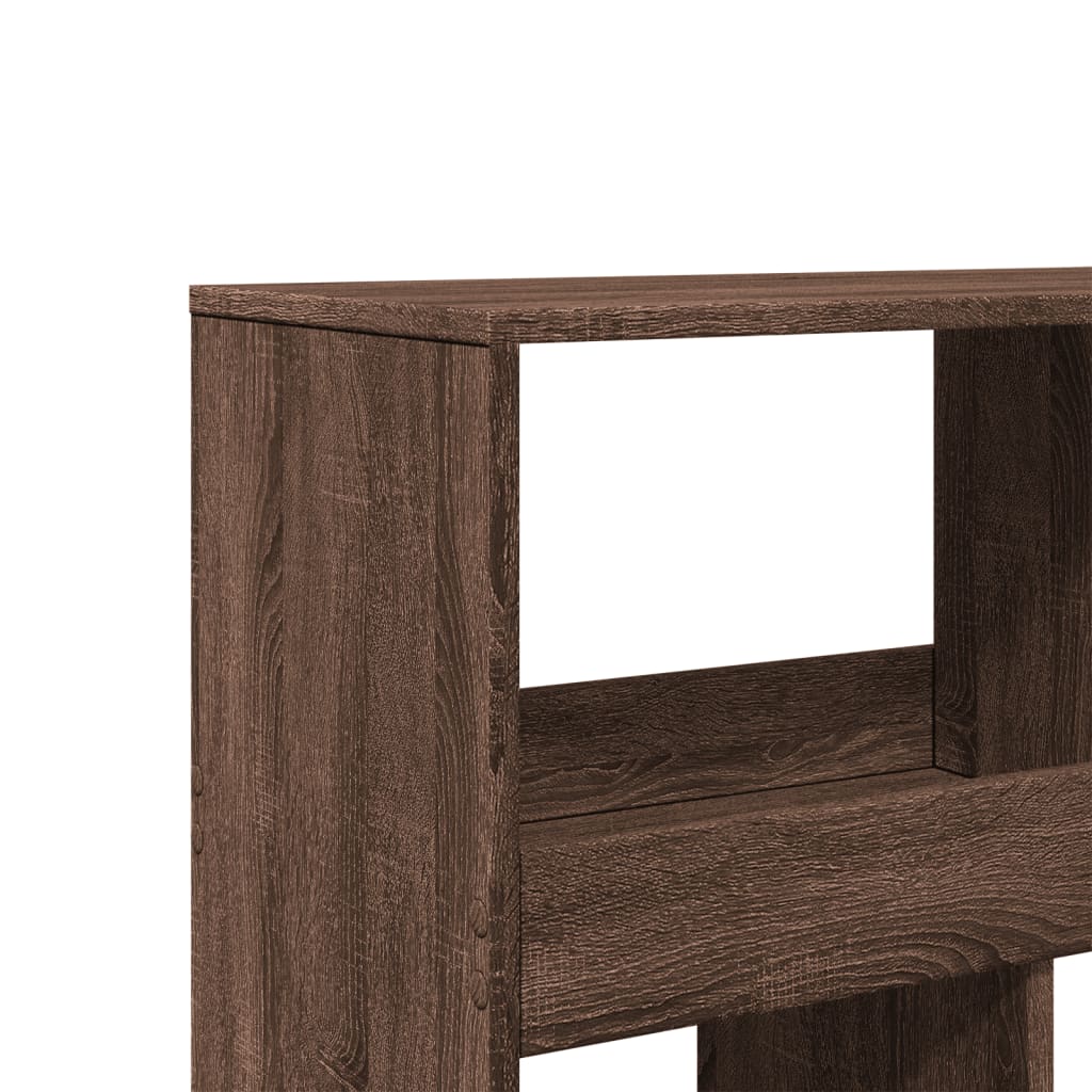 Cloison de séparation chêne marron bois d'ingénierie - XIOS