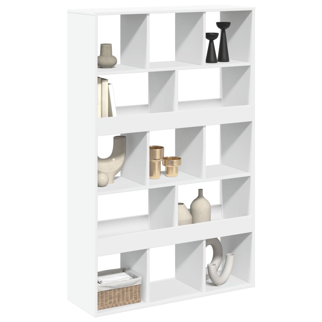 Cloison de séparation blanc 100x33x156,5 cm bois d'ingénierie - XIOS