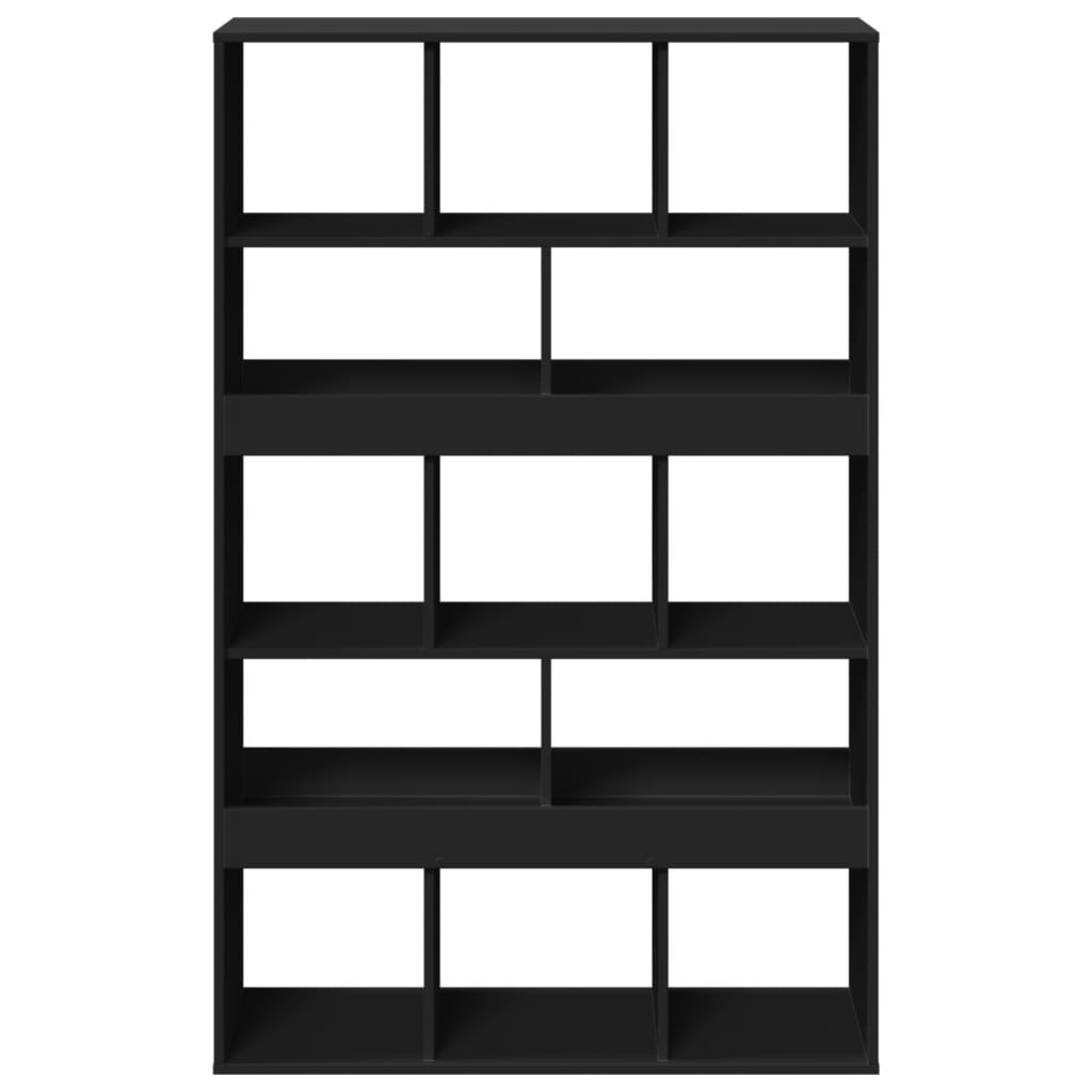 Cloison de séparation noir 100x33x156,5 cm bois d'ingénierie - XIOS