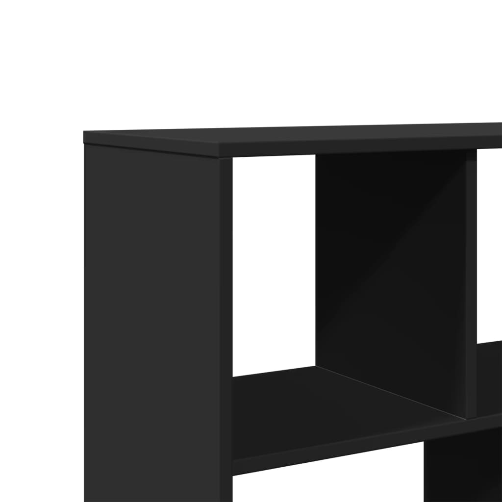 Cloison de séparation noir 100x33x156,5 cm bois d'ingénierie - XIOS