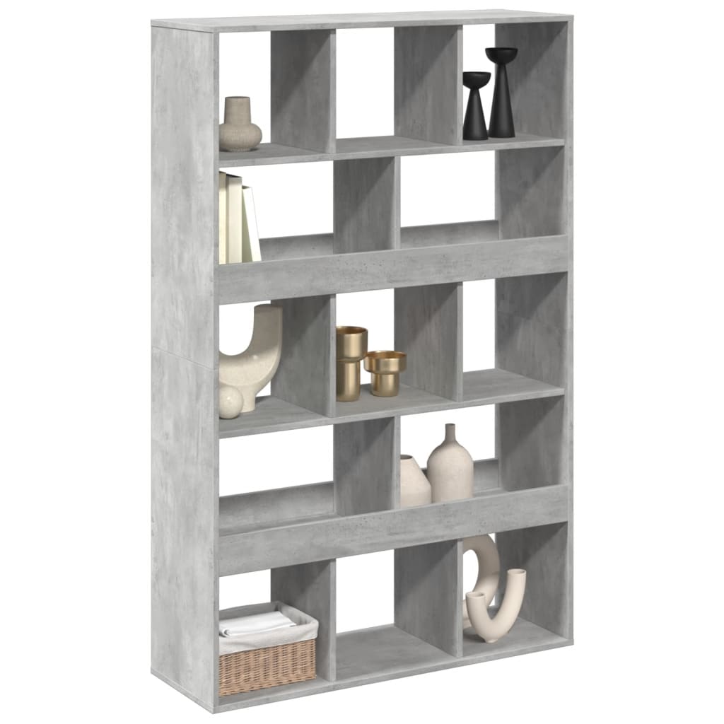 Cloison de séparation gris béton bois d'ingénierie - XIOS