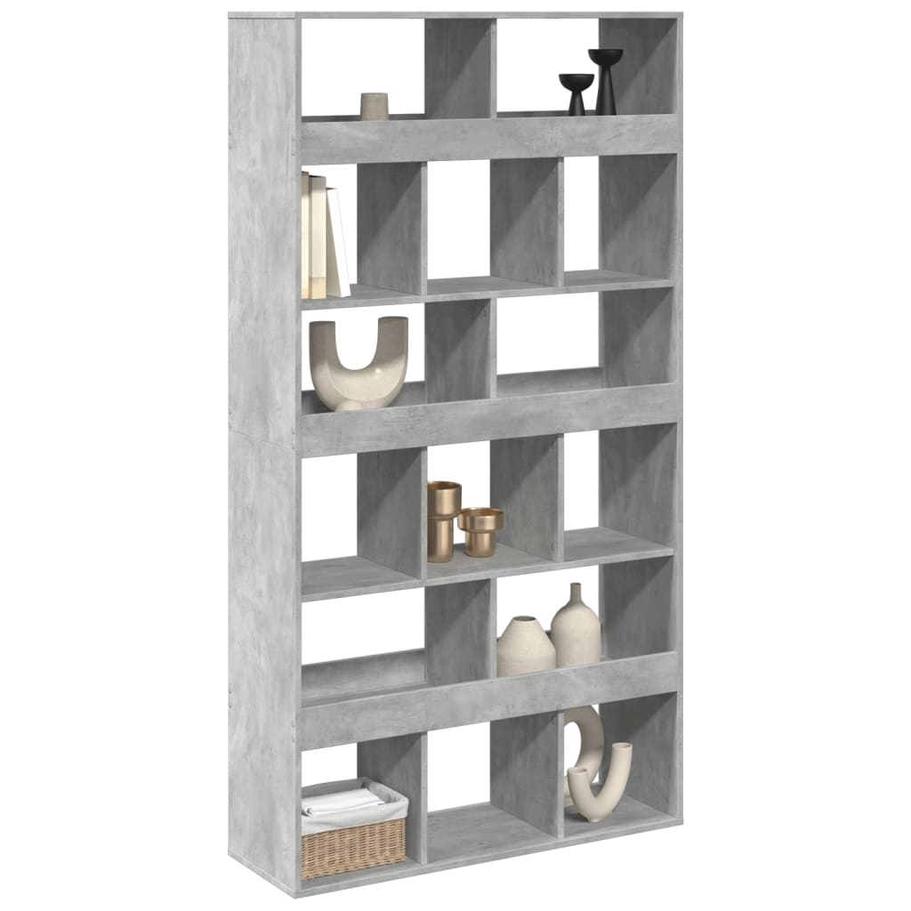 Cloison de séparation gris béton bois d'ingénierie - XIOS