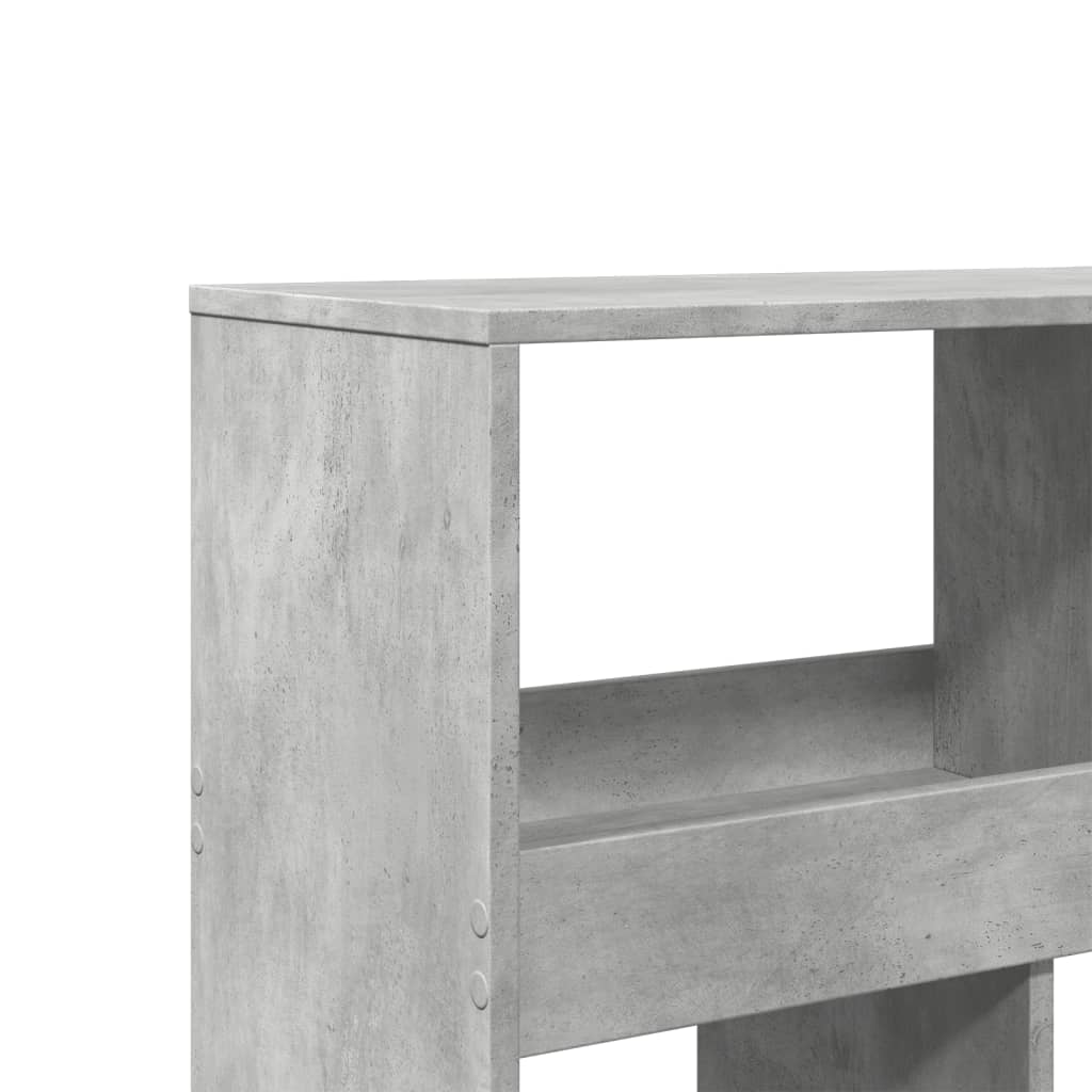 Cloison de séparation gris béton bois d'ingénierie - XIOS