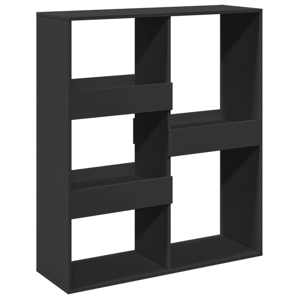 Cloison de séparation noir 100x33x115 cm bois ingénierie - XIOS