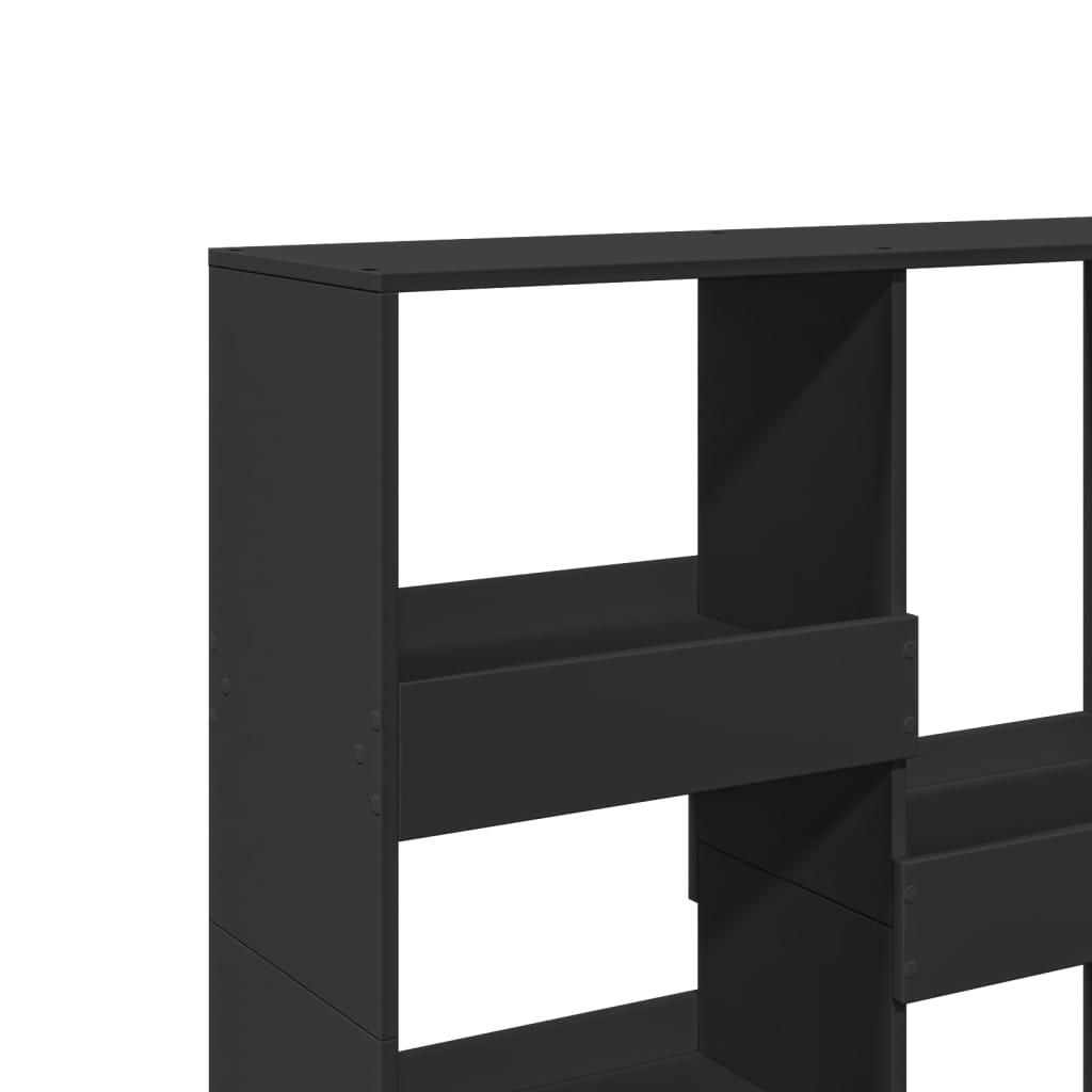 Cloison de séparation noir 100x33x115 cm bois ingénierie - XIOS