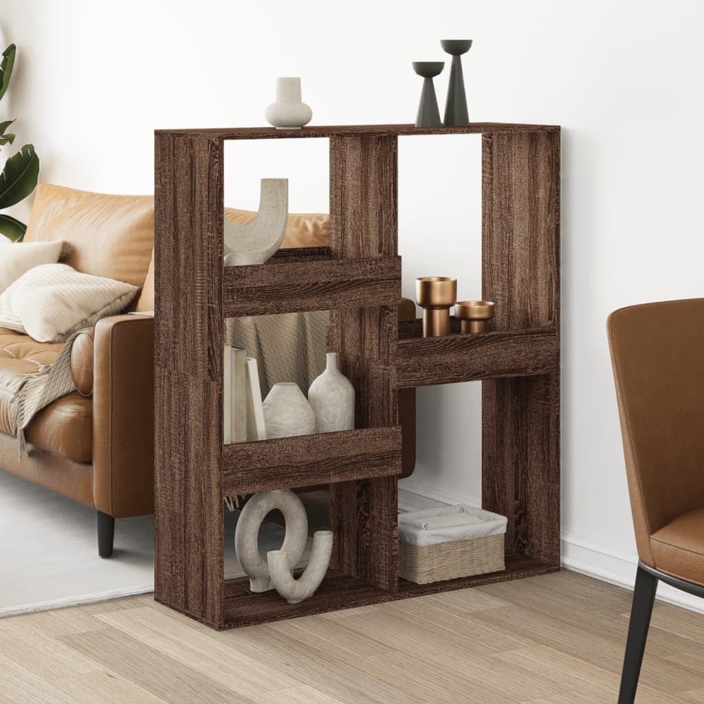 Cloison de séparation chêne marron bois ingénierie - XIOS
