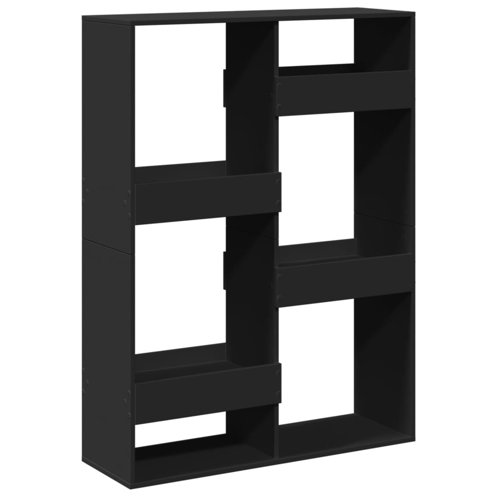 Cloison de séparation noir 100x33x135 cm bois ingénierie - XIOS