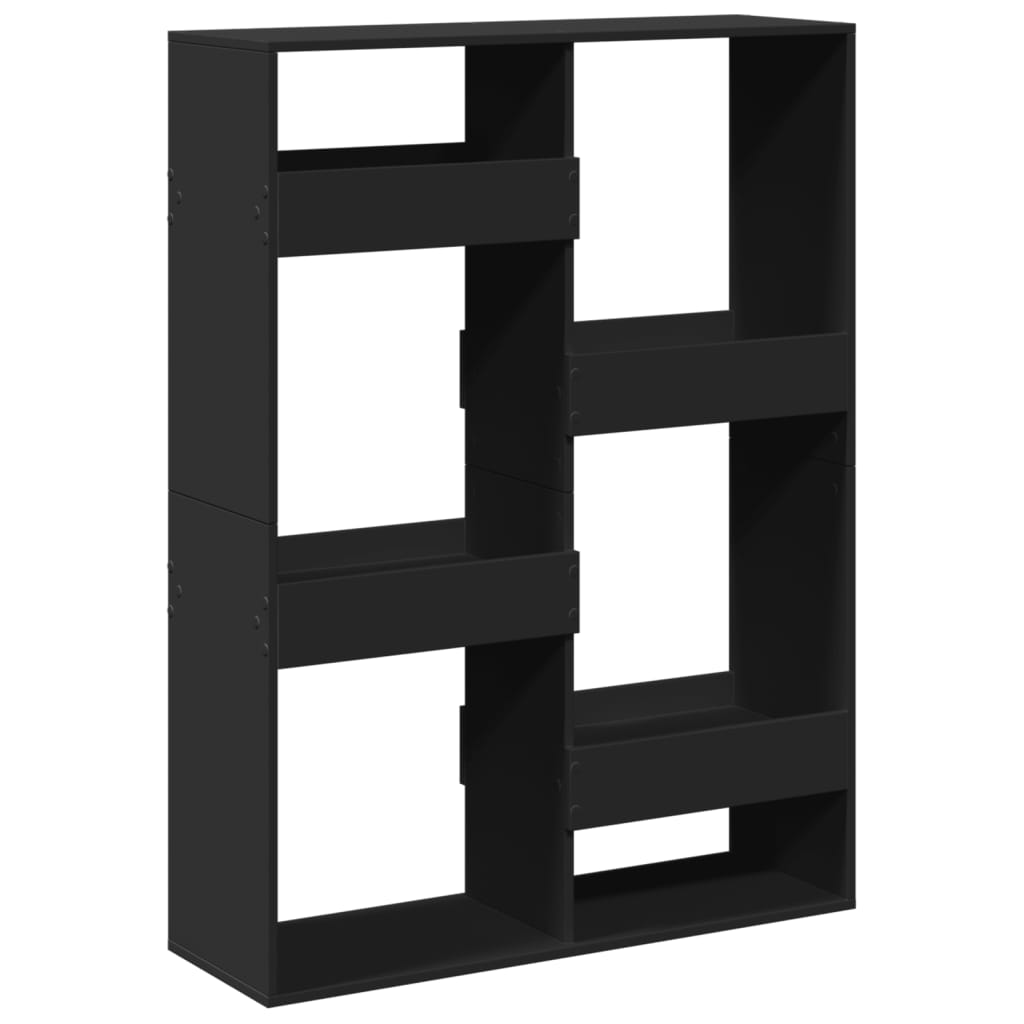 Cloison de séparation noir 100x33x135 cm bois ingénierie - XIOS