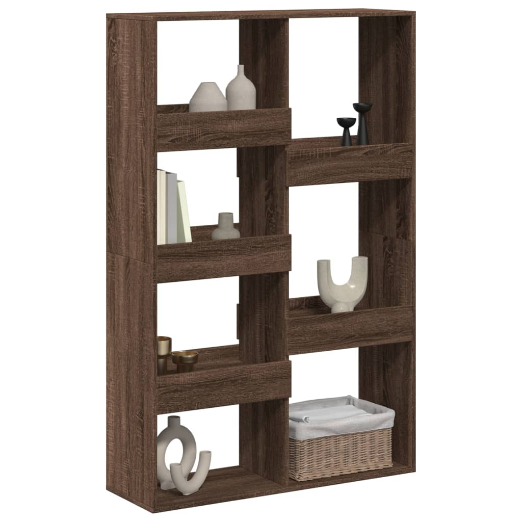 Cloison de séparation chêne marron bois d'ingénierie - XIOS