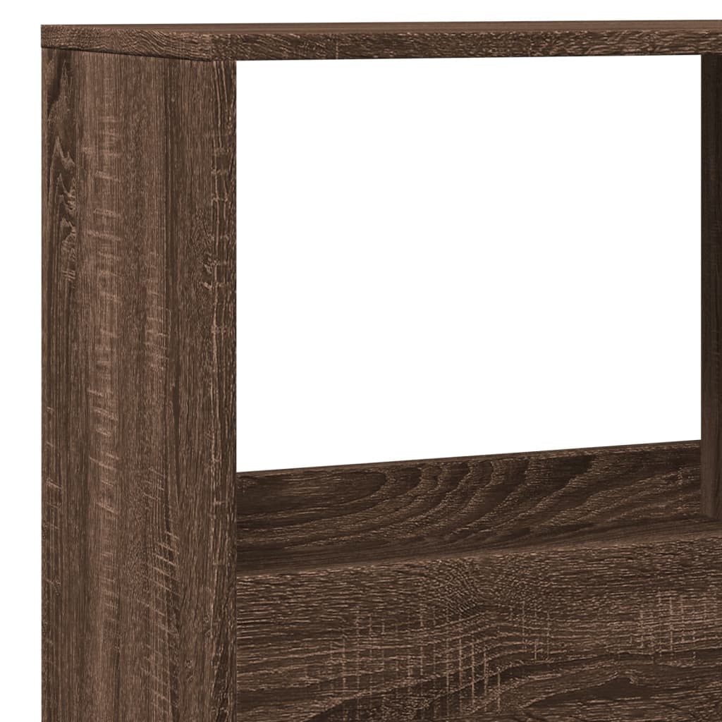 Cloison de séparation chêne marron bois d'ingénierie - XIOS