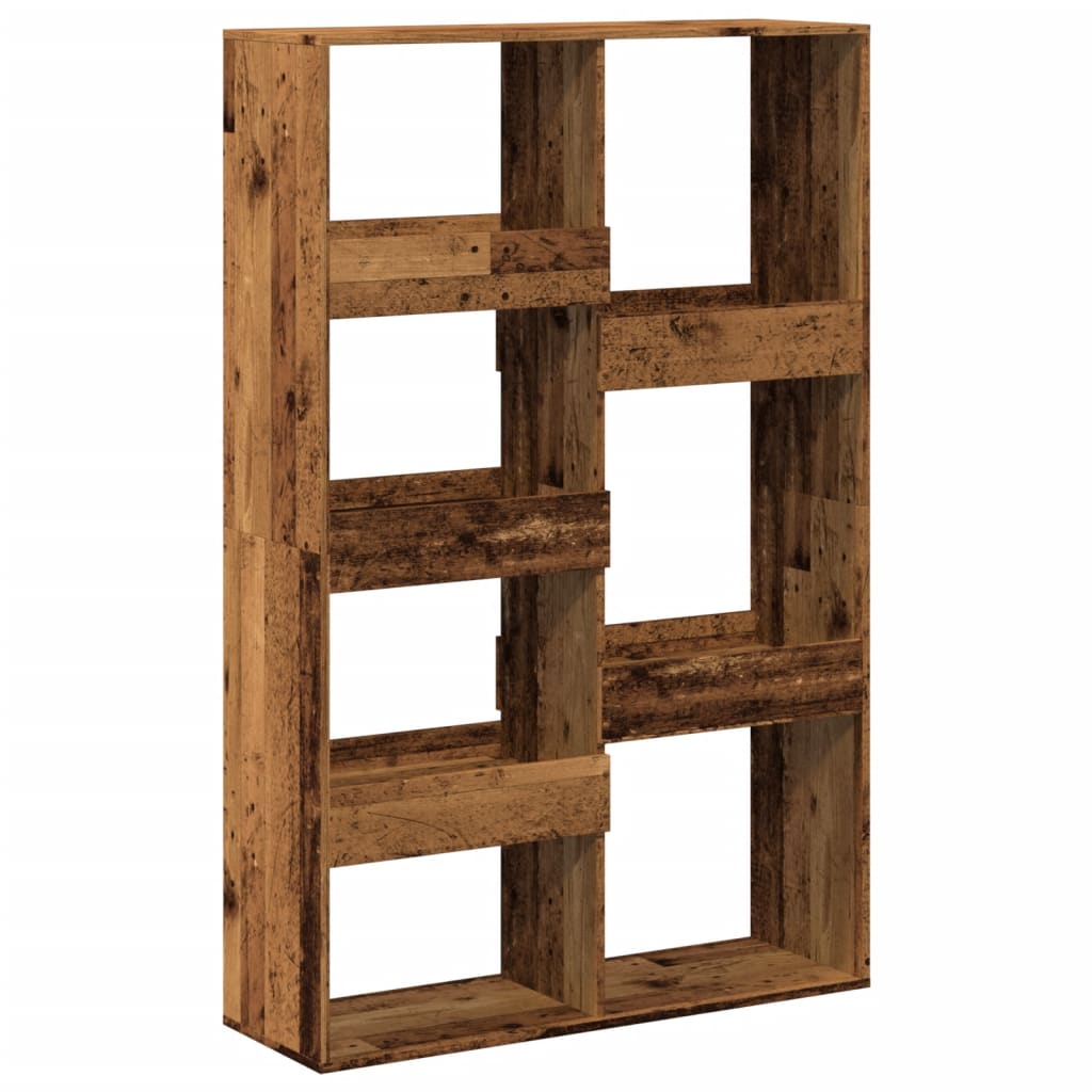 Cloison de séparation vieux bois 100x33x155,5cm bois ingénierie - XIOS