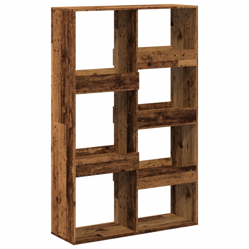 Cloison de séparation vieux bois 100x33x155,5cm bois ingénierie - XIOS