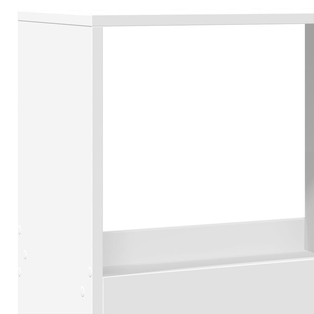 Cloison de séparation blanc 100x33x175 cm bois d'ingénierie - XIOS